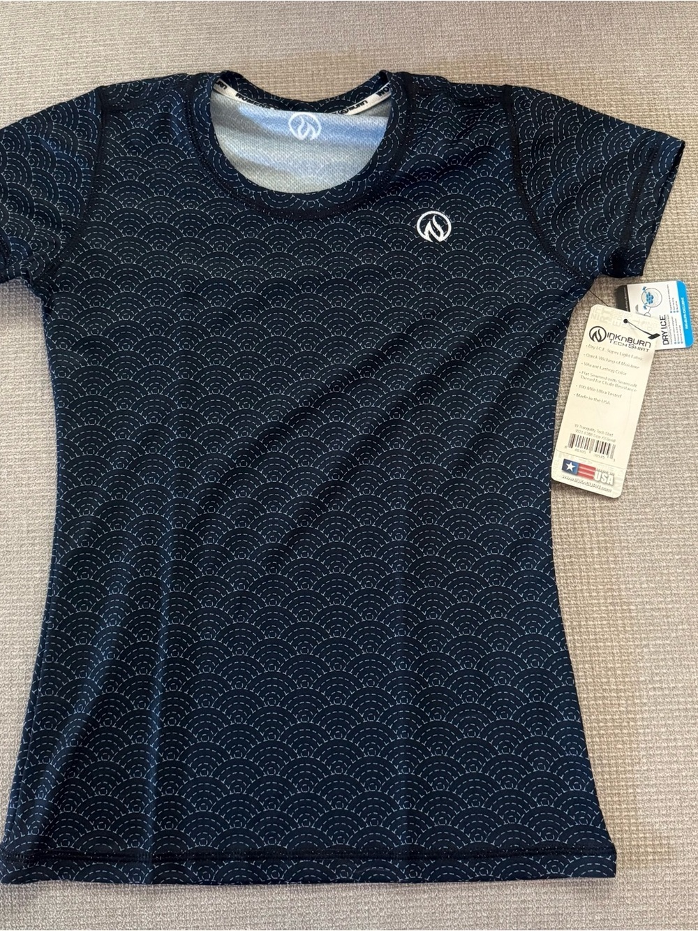 Inknburn Women's Navy Performance Tee XXS